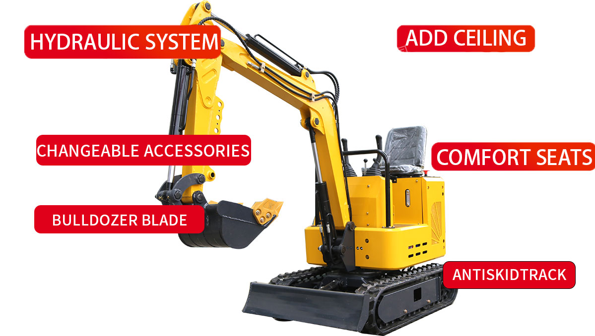 ZM12 1.2TON COMPACT EXCAVATOR PRODUCT ADVANTAGE