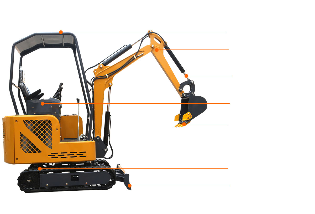 ZM18 SMALL EXCAVATOR